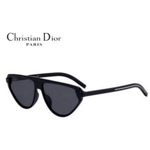 CHRISTIAN DIOR Homme Black Tie 247 S 0807/2K Black Sunglasses.